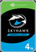 DISCO SEAGATE 4TB SKYHAWK SURVEILLANCE COLOR GRIS OSCURO GRADO B - TiendaKomet México
