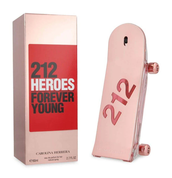 PERFUME CAROLINA HERRERA 212 HEROES FOREVER EDP 80ML DAMA GRADO B