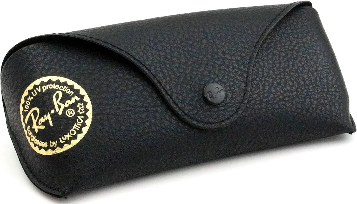 arm. solar ray-ban wayfarer 0rb2140 protección uv 4 color 901 color de la lente verde color de la varilla negro color del armazón negro GRADO B