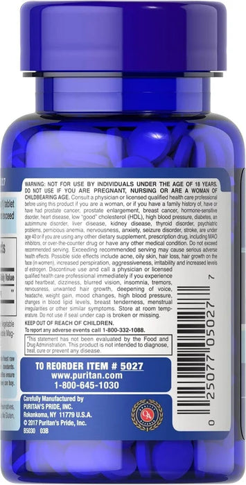 PURITAN´S PRIDE DHEA 50MG GRADO B