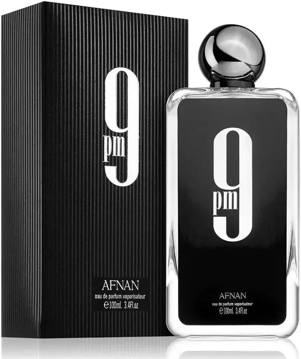 PERFUME AFNAN 9 PM 100ML EDP FRAGANCIA INTENSA NOCHE GRADO B