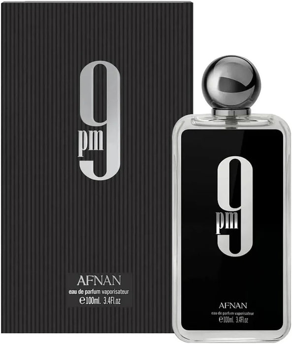 PERFUME AFNAN 9 PM 100ML EDP FRAGANCIA INTENSA NOCHE GRADO B