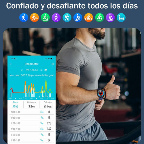 RELOJ INTELIGENTE PRUEBA DE GLUCOSA EN SANGRE E400 GRADO B