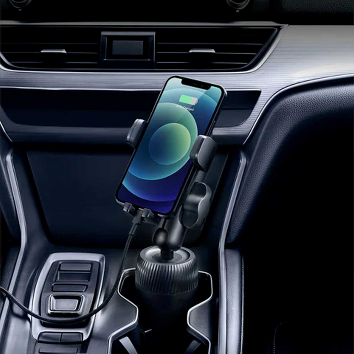 SOPORTE DE CELULAR AUKEY AUTO AJUSTABLE UNIV PORTA VASOS MLF