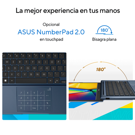 LAPTOP ASUS VIVOBOOK 14 X1404 INTEL CORE I5 8GB 512GB AZUL 2 GRADO A