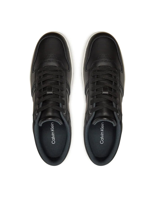 tenis calvin klein para hombre hm0hm01491 color black irongate diseño de la tela logo talla 27.5 mx 6640 Grado B