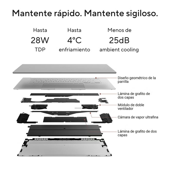 LAPTOP ASUS ZENBOOK S16 UM56 AMD R-AI9 32GB 1TB GRADO A