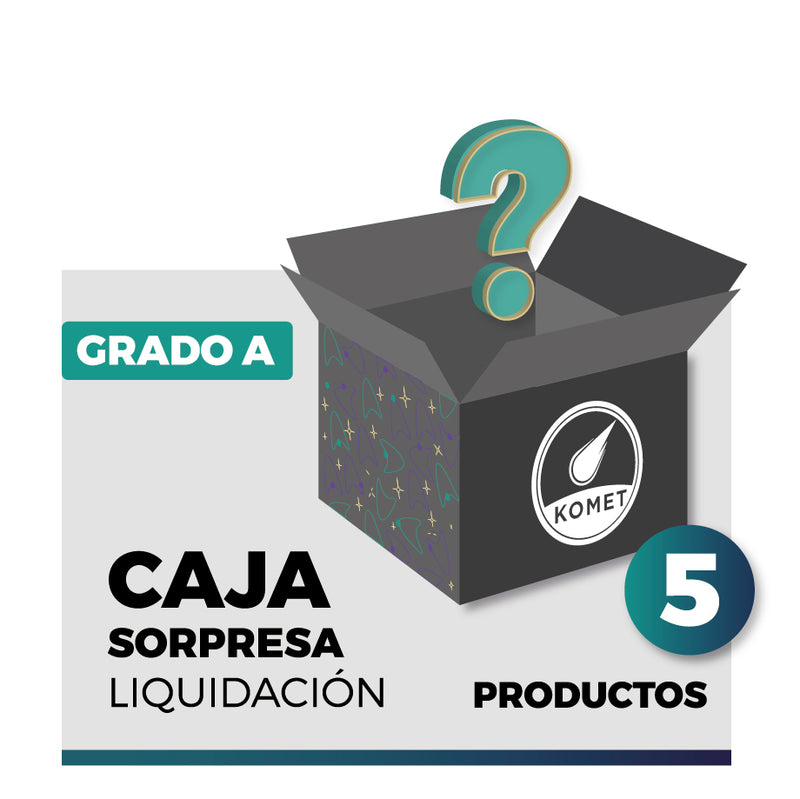 Caja Sorpresa Liquidación GRADO A (5 productos) - KOMETMX