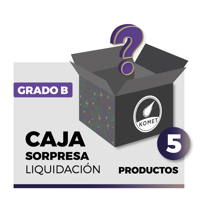 Caja Sorpresa Grado B (5 productos) - KOMETMX