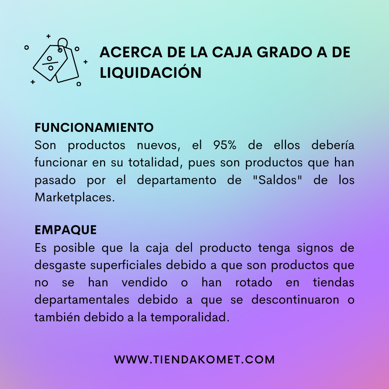 Caja Sorpresa Liquidación GRADO A (2 productos) - KOMETMX