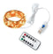 TIRA LUCES DECORATIVAS LUZ CALIDA USB 100 LED 10M CONTROL