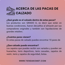 Mini Paca de Zapato Genérico para Hombre - Grado (A) 10 pares de calzado